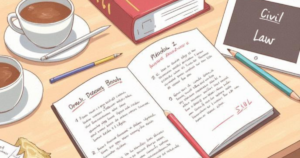 行政書士試験の記述対策！ 伊藤塾藤田先生の講義と７時間