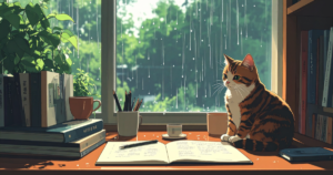 行政書士試験対策！ 雨の一日と行政法の総まとめ学習